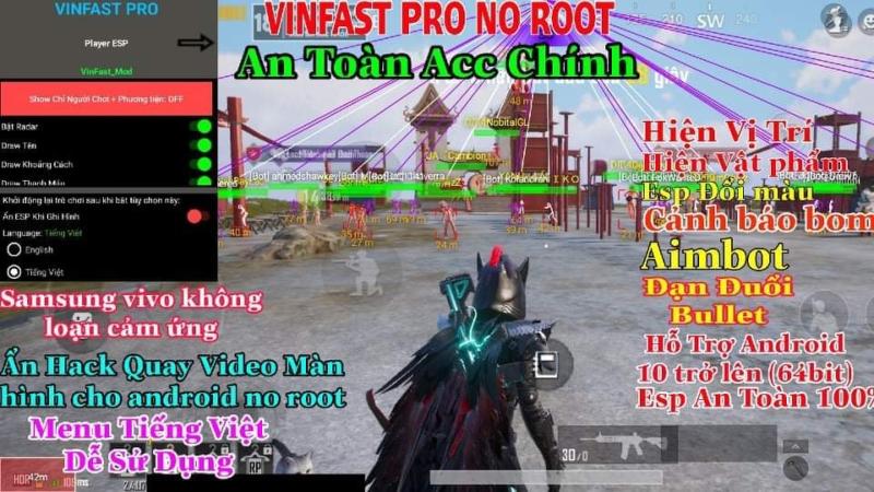 Hack HACK VINFAST ( ẨN HACK KHI LIVE )